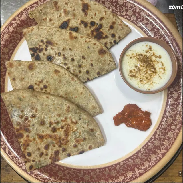 Paneer paratha Before