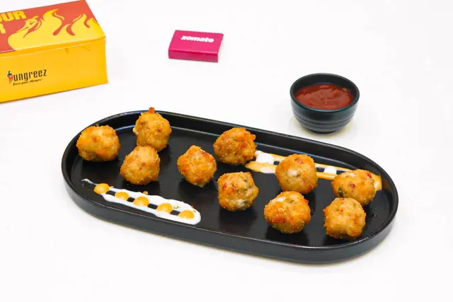 Chicken cheese balls Before