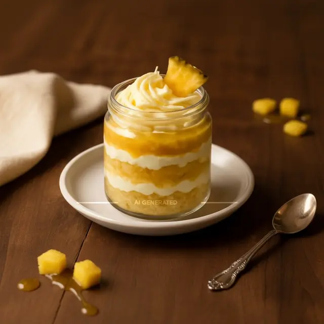 Pineapple cake jar After