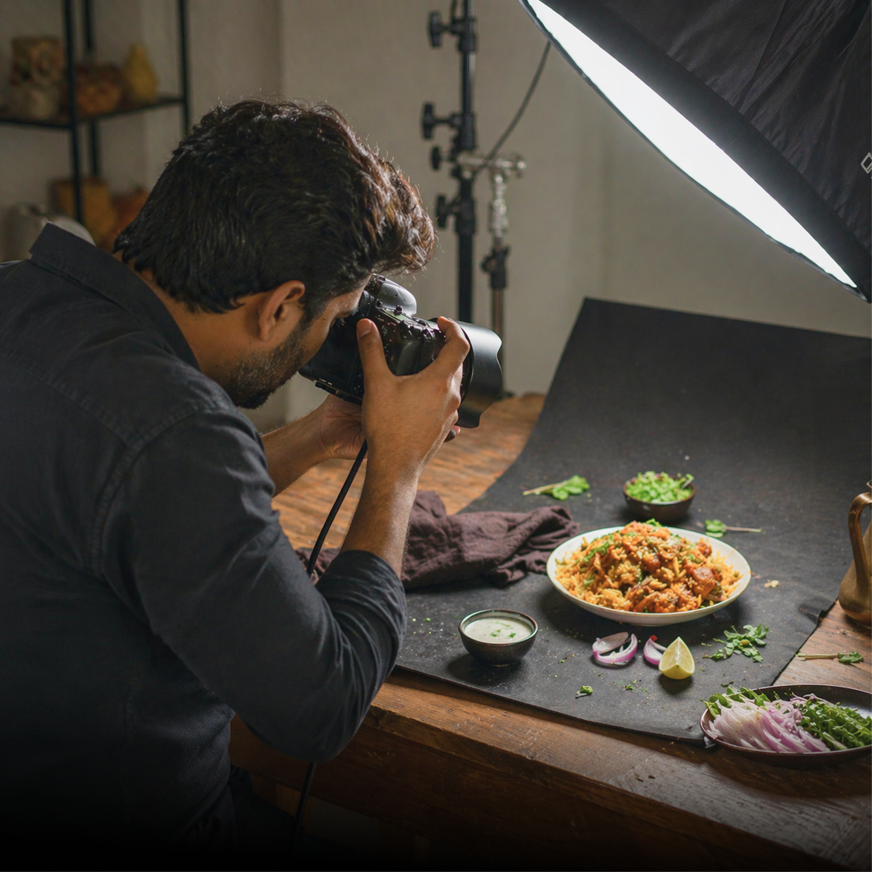 Studio shoot